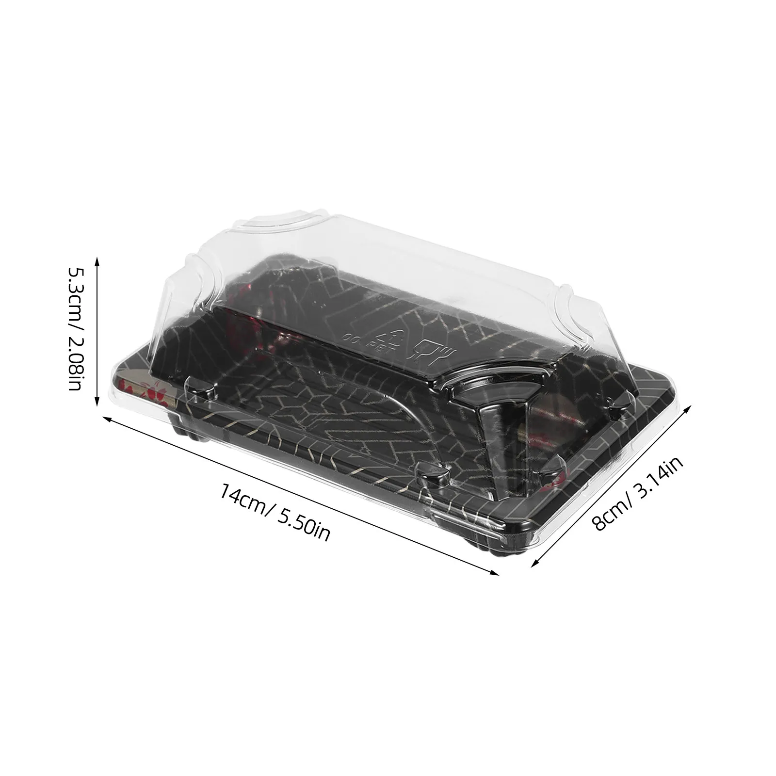 50Pcs Japanese Style Sushi Con - Meal Prep Japanese Food recension och pris