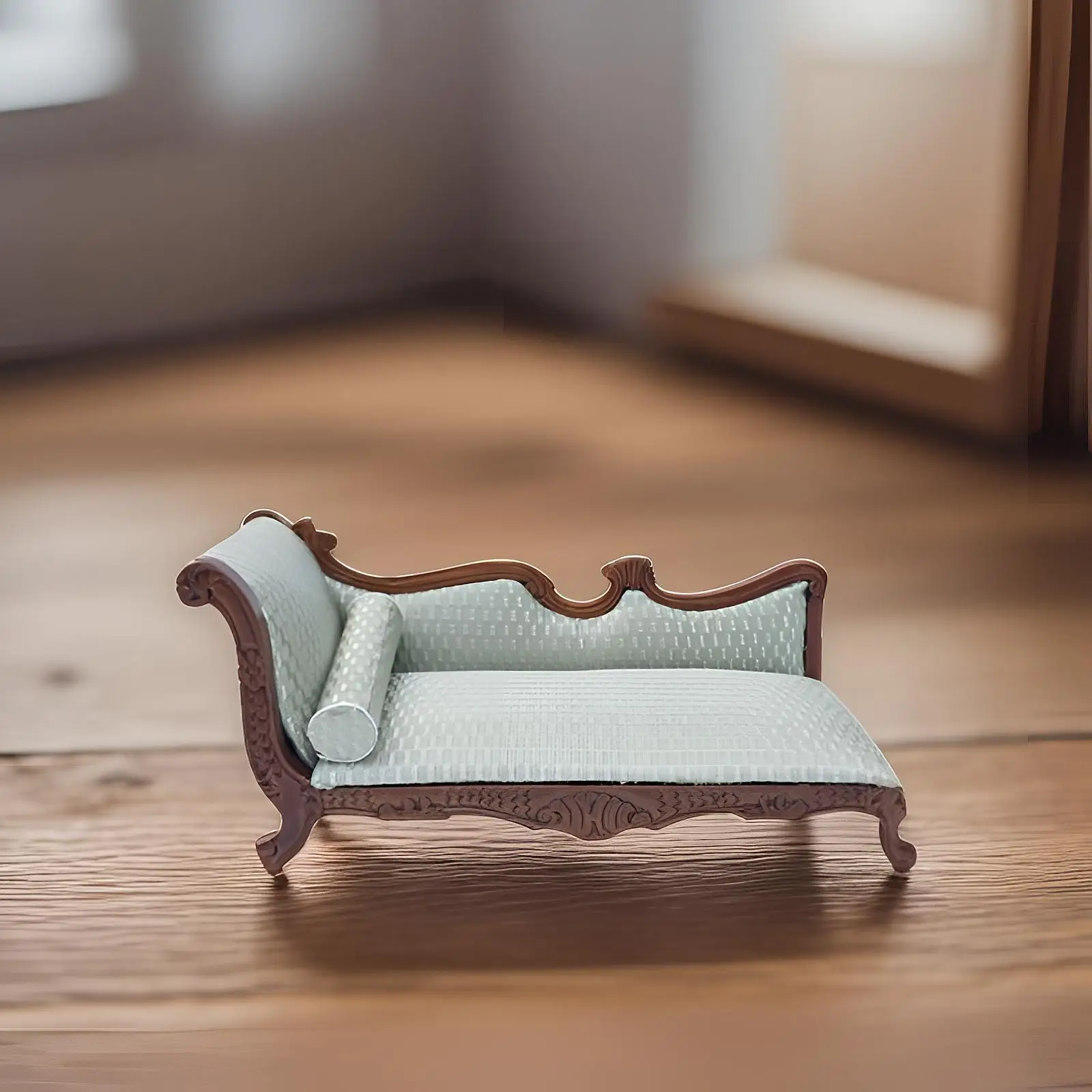 Mini Banc Chaise pour Maison de Courses, Échelle 1:12, Maison de Beurre, Canapé pour Projets de Bricolage, Accessoires Photo, Mini Salle, Micro Paysage