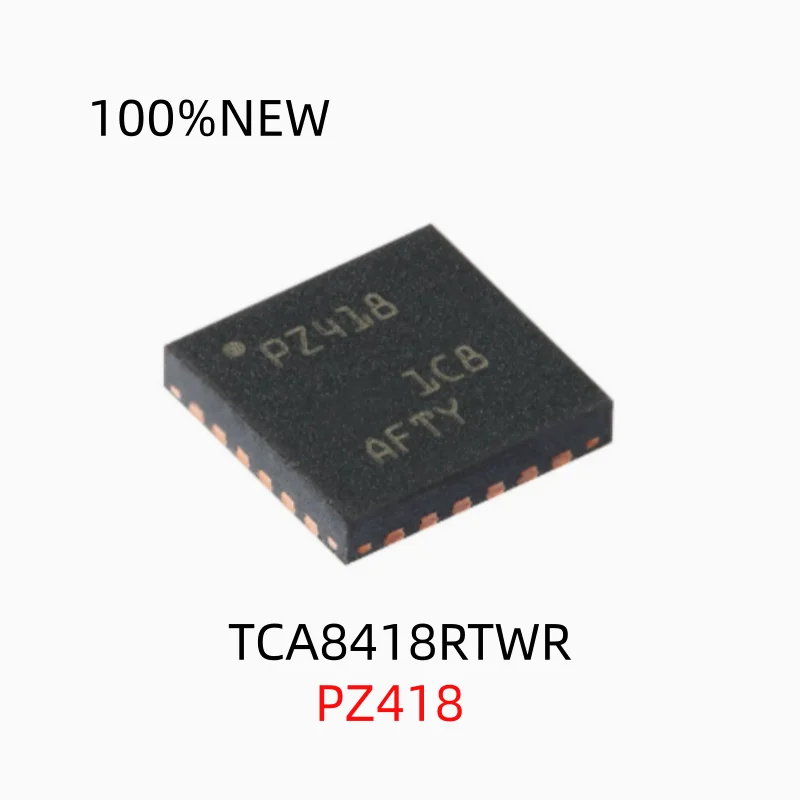 (10Pcs)100% New Tca8418Rtwr Pz418 Wqfn-24 I2C Control Keyboard Scanning Integrated Circuit Chip Ic