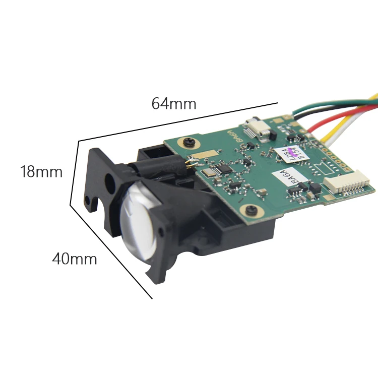 BA6A Laser Range Sensor Suppliers TTL 100m Long Distance Measuring Sensor
