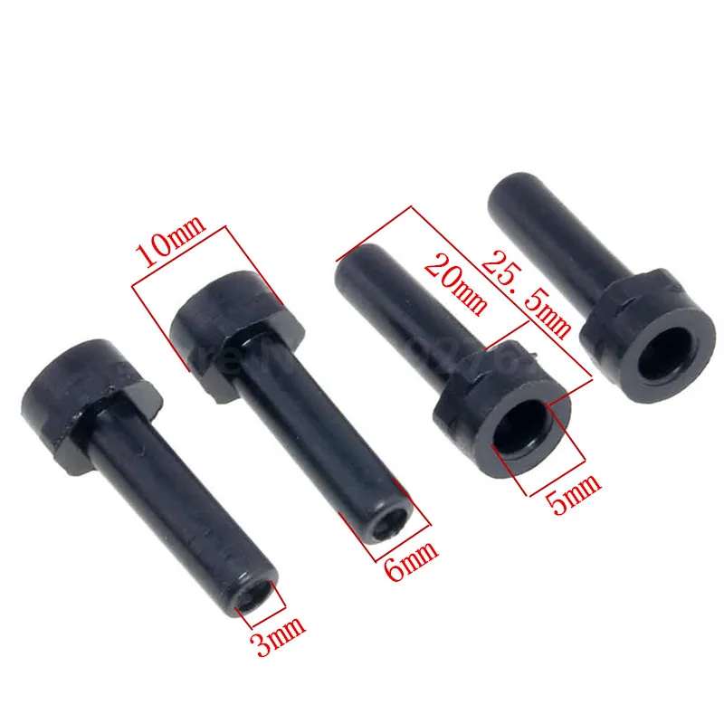 4 Pieces 08028 HSP RC Model Car Spare Part Bumper Post 1/10 Scale Buggy Truck