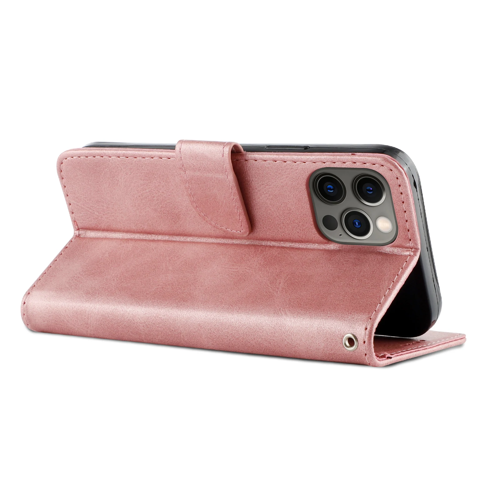 Skórzane etui z klapką na telefon Note 15, futerał na Xiaomi Redmi Note 15 14 13 12 11 Pro Plus 5G 10 9 8, obudowa z 3D kwiatami i jeleniem — zdjęcie produktu 5