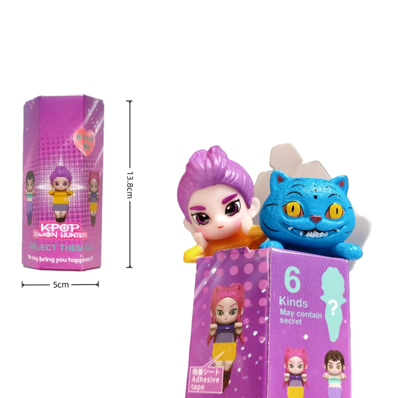 K-pop Zoe Rumi Mira Saja garçons boîte aveugle limitée figurines d'anime Style aléatoire Fans cadeau enfants cadeau d'anniversaire décoration de bureau