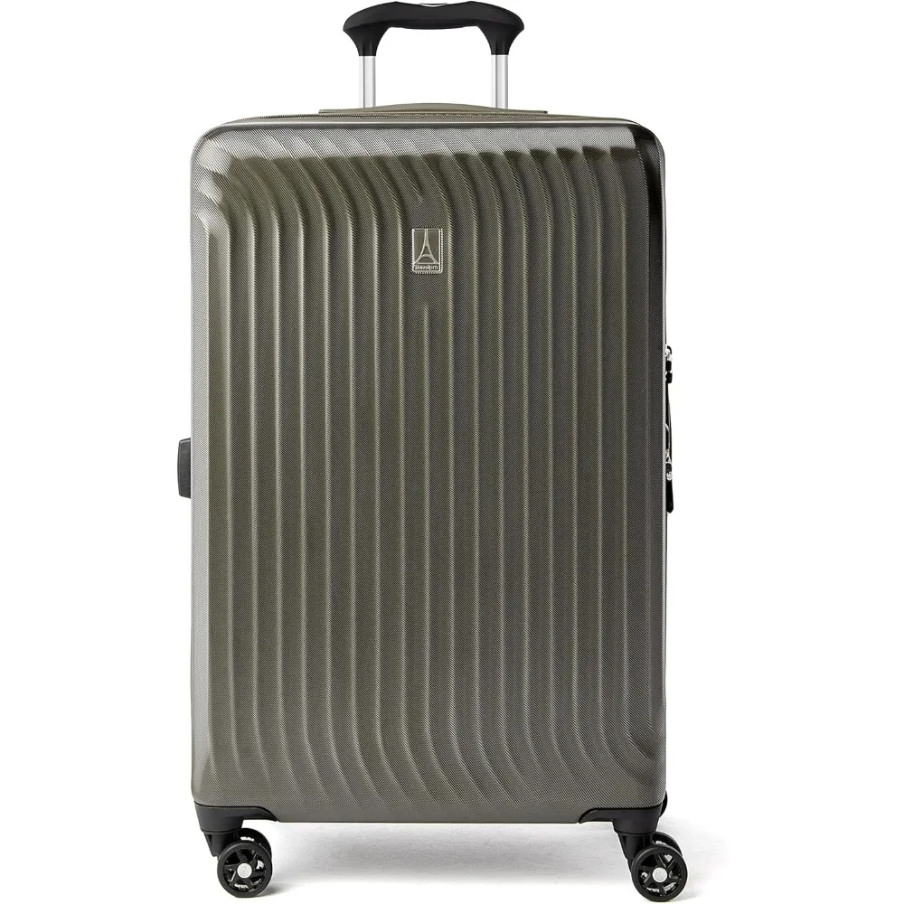 

Travelpro Maxlite Air Hardside Expandable Carry on Luggage, 8 Spinner Wheels, Lightweight Hard Shell Polycarbonate Suitcase,