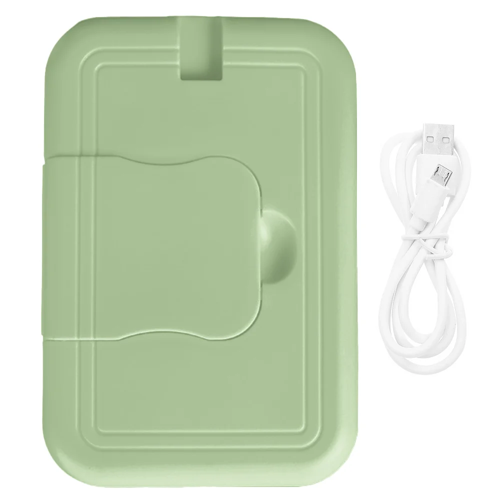 

Portable Wet Wipes Heater Tissue Dispenser Baby Diaper Box Aluminum Alloy Constant Temperature Suitable For Babies Prevent Cold