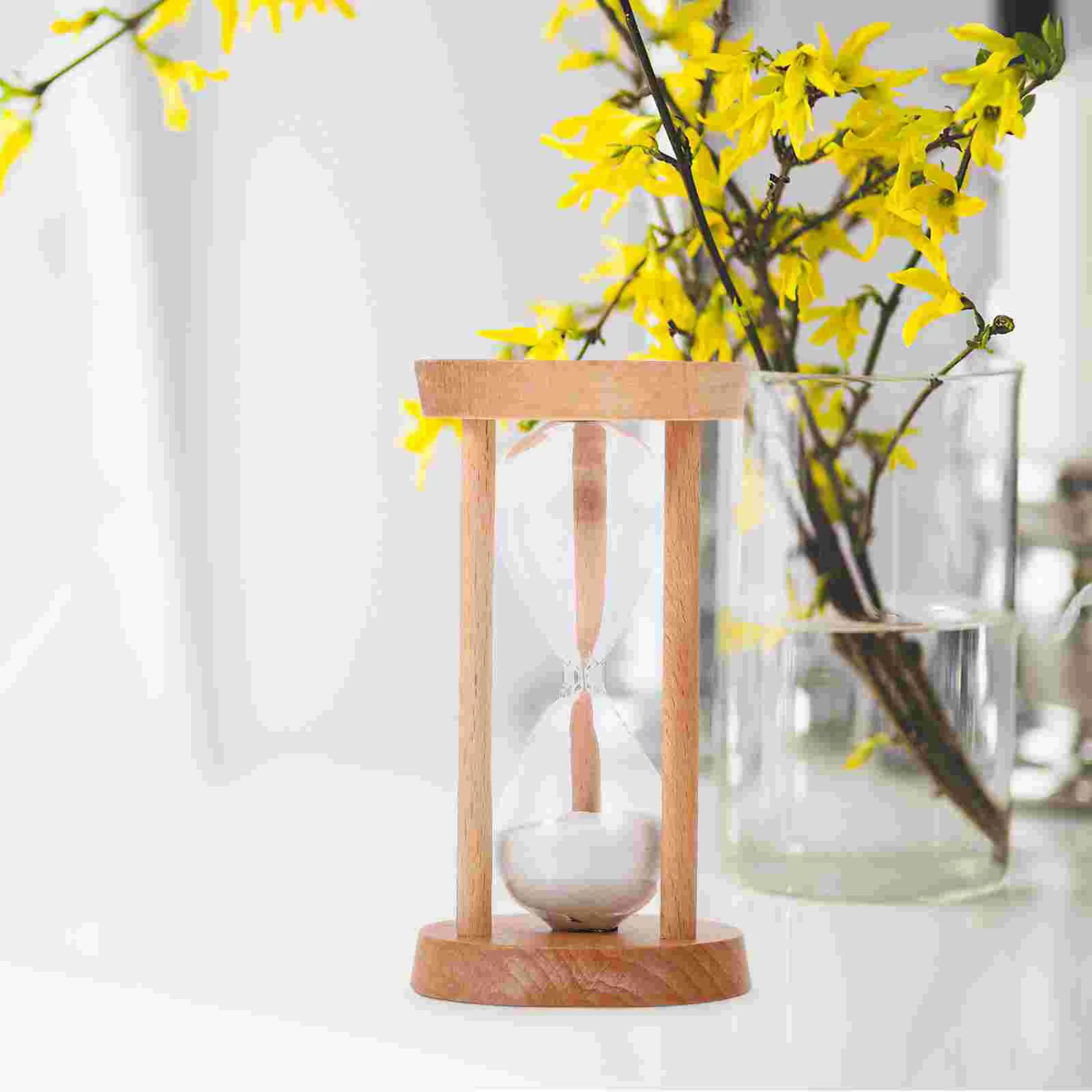 Gift Hourglass Timer Birthday Present Timers Retro Sand Watch Wood Clock Decorative