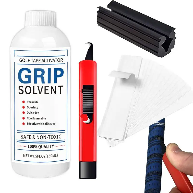 Golf Club Regripping Kit Golf Club Regripping Station Golf Grip Tool Grip Kit For Regripping Golf Clubs Including Hook Blade 15