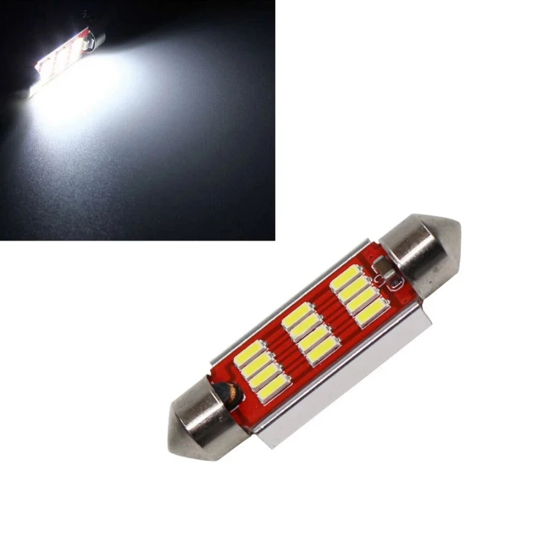 Canbus IC Error Free C5W C10W LED Bulb 31 36 39 41mm Interior Reading Light Festoon Dome License Plate Luggage Trunk Lamp