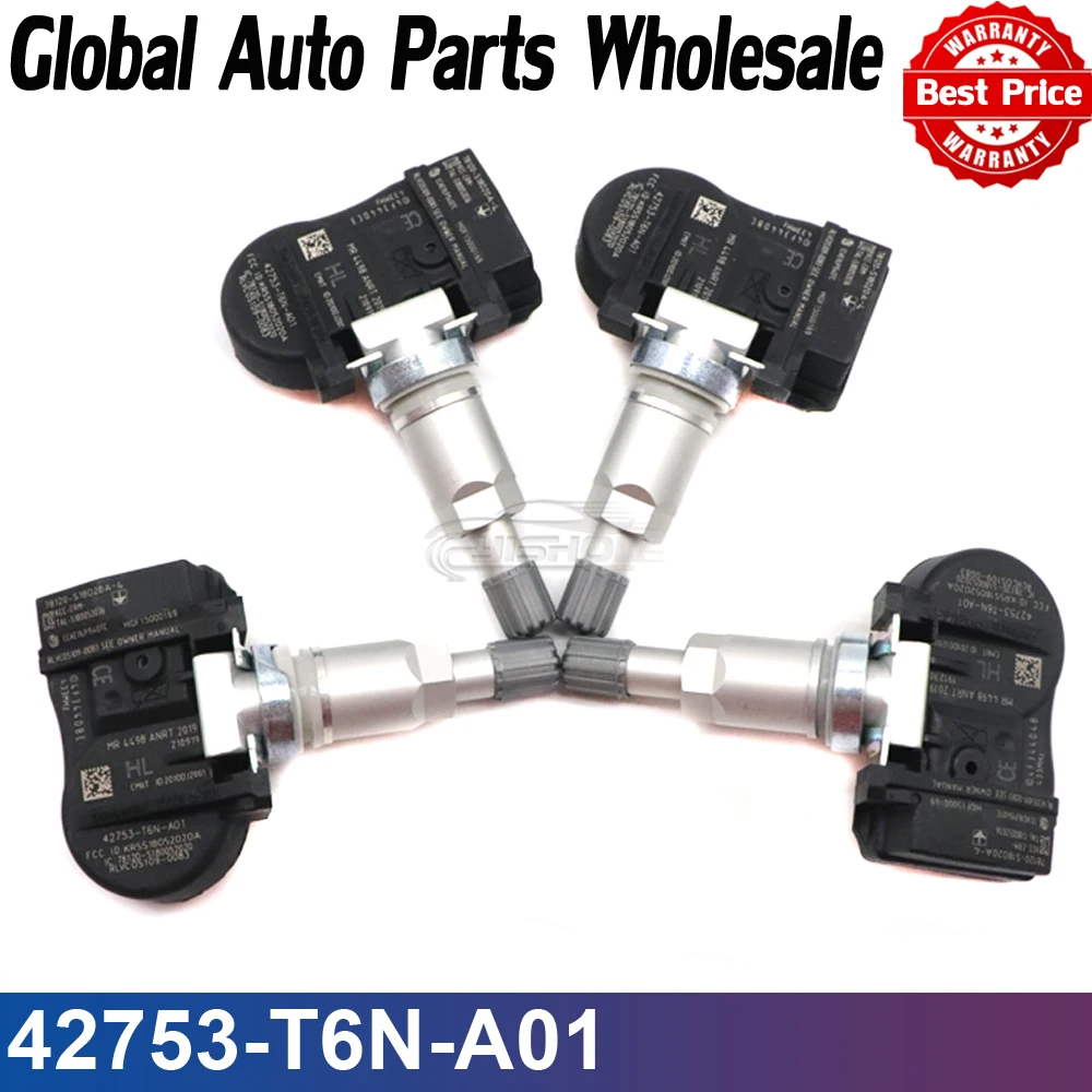 Датчик контроля давления в шинах TPMS для Honda Odyssey Pilot Ridgeline Acura NSX RDX TLX 433 МГц 42753-T6N-A01 42753T6NA01