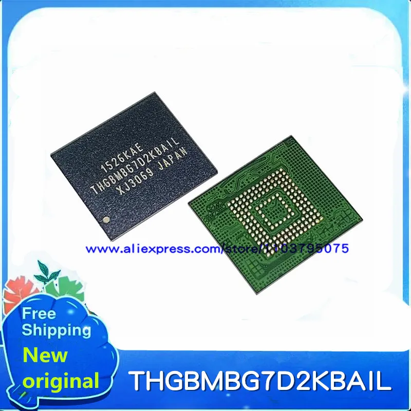 10PCS/LOT THGBMBG7D2KBAIL THGBMBG7D2KBA1L BGA153 New original In stock