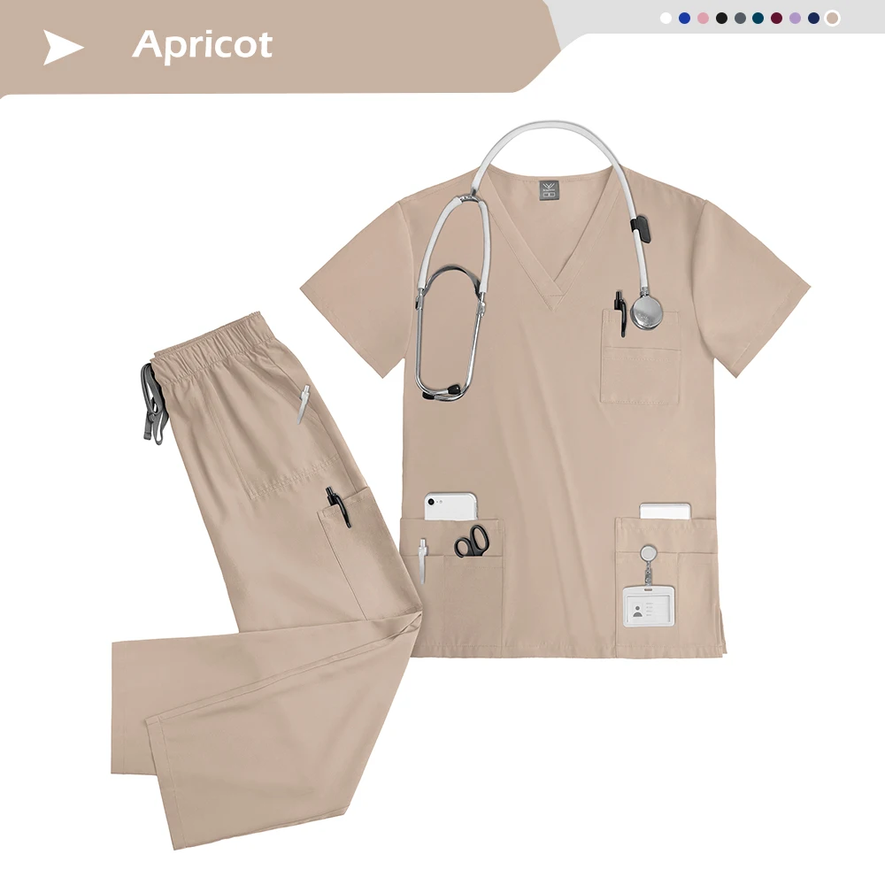 Peeling-Sets, Krankenpflege-Uniformen, medizinisches Krankenhaus, Ärzte, Krankenschwestern für Frauen und Männer, klinisches Sanitär-Outfit, Anzug, Schönheitssalon, SPA-Uniform