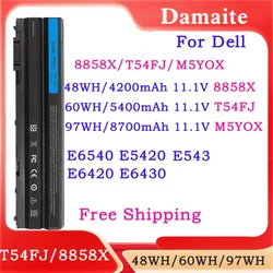 8858X T54F JM5Y0X Laptop Battery for DELL Latitude E5420 E5430 E5520 E5530 E6420 E6430 E6520 E6530 E6540 Inspiron 4420 5425 7520