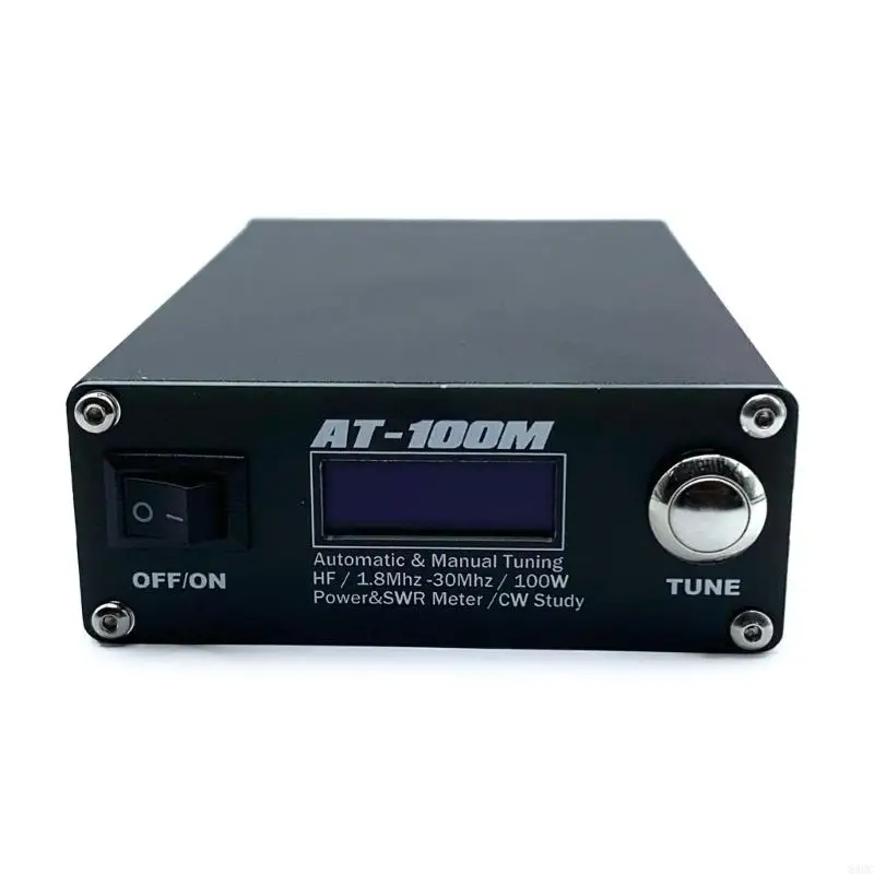 83CC AT100M Antenna Tuners Device Power Meter Transmission and Measure Power for Radio 1.8mhz-30mhz