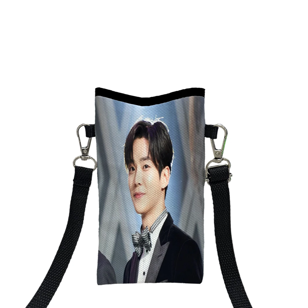SF9 Rowoon Print Phone Bag Adjustable Detachable Strap Designed Women Crossbody Bag Convertible Shoulder Bag3.3