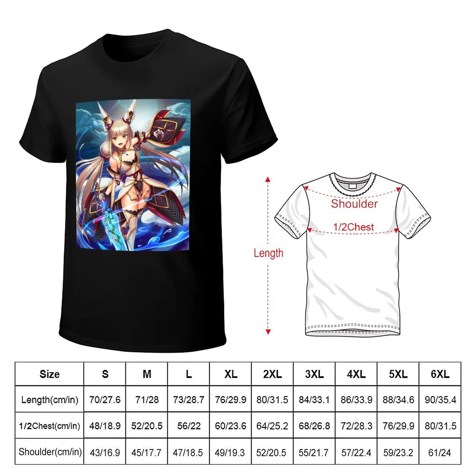 Nia (blade) T-Shirt Casual Loose Daily Wear T-Shirt