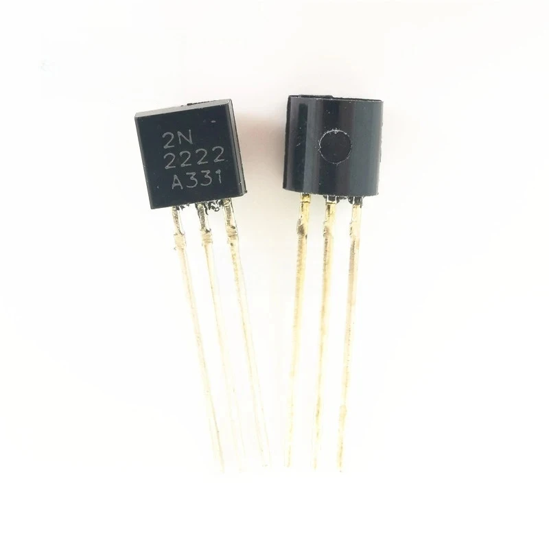 

50/100Pcs Directly Inserted Transistor Set 2N2222 TO92 NPN 30v 800MA Transistors Electronic Kit DIY Accessories