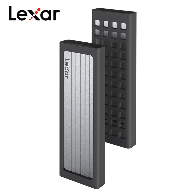  Lexar E300 M2 SSD Enclosure Case USB 3.2 Gen2 Type-C E350 E10 E6 Hard Disk Drive Case for 2230 / 2242 / 2260 / 2280 NVMe SSD 