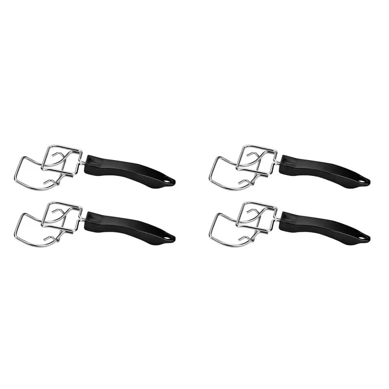 ABUL-4 Pack Air Fryer Convection Toaster Oven Tray Extractor,Grills Extractor, Oven Rack Pull Tool,Grills Clip, Oven Clip