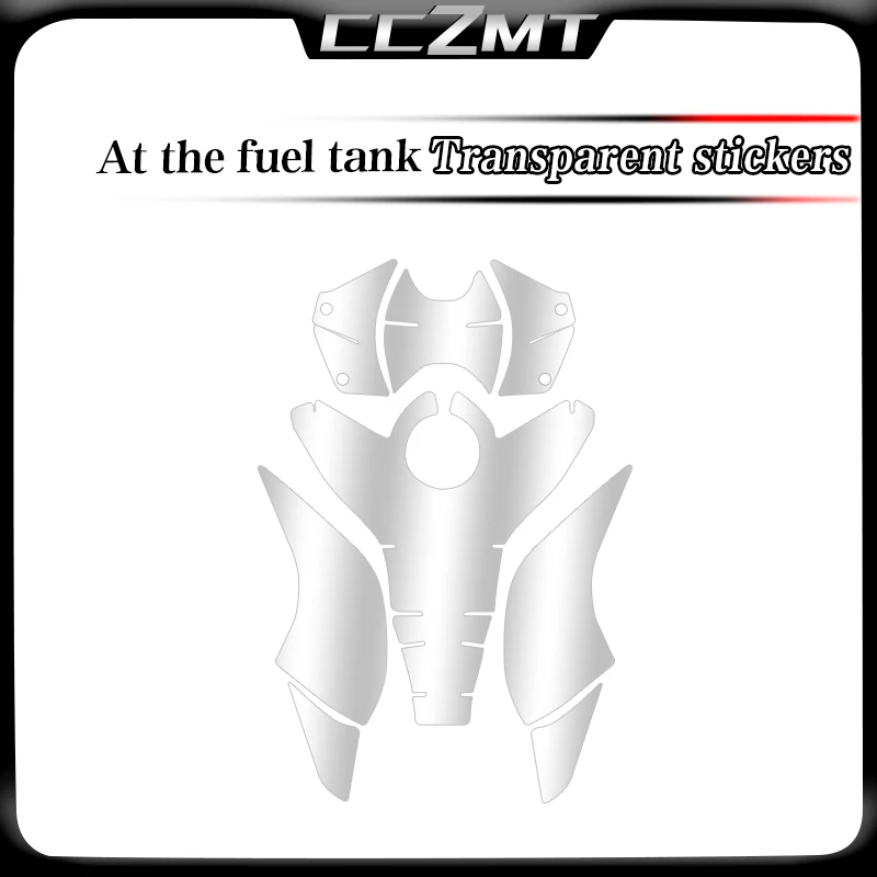 For Ducati Panigale V4 PANIGALE V4 2021 invisible car film transparent protective film fuel tank sticker accessories