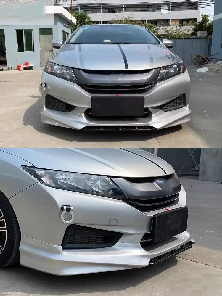 

Body kit for city 2015-2019 modified Auto surround Front lip Rear lip Side skirt Car Accessories