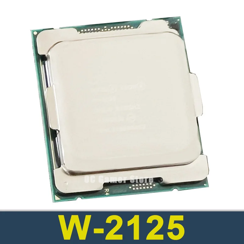 W-2125 W2125 4.0GHZ 4-Cores 8-Therads Processor 120W LGA 2066 Socket For C422 Motherboard