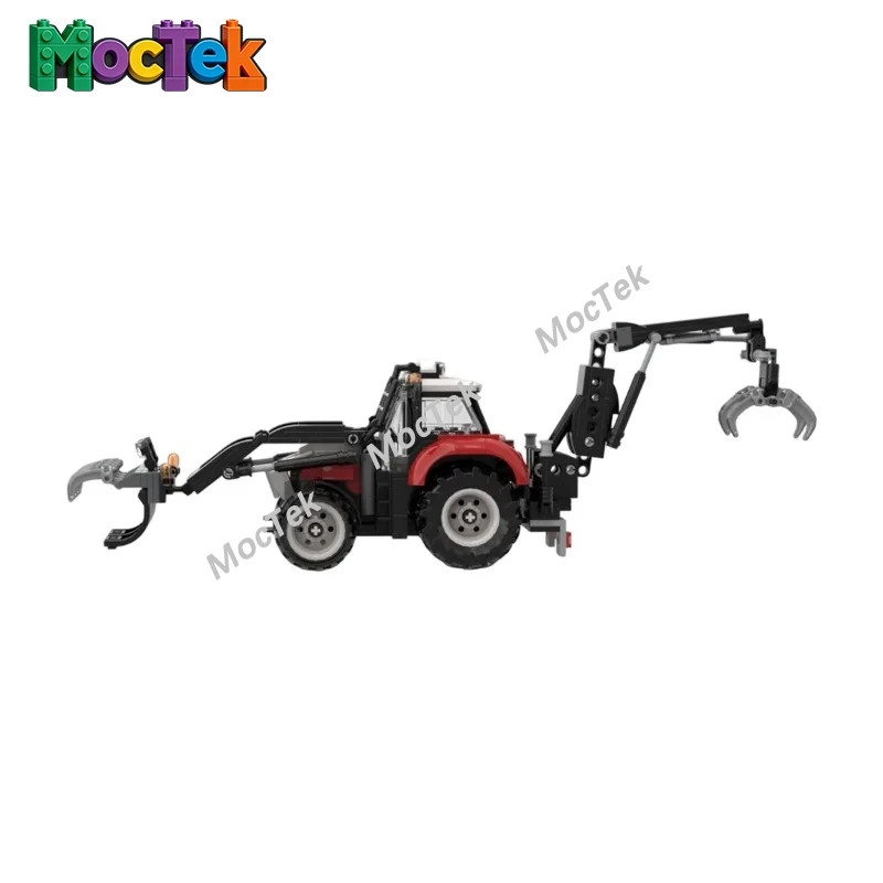 

Farm Forest Tractor MOC Model, Realistic Engineering Vehicle Bricks for Scene Decoration Model Puzzle Building Blocks 399PCS