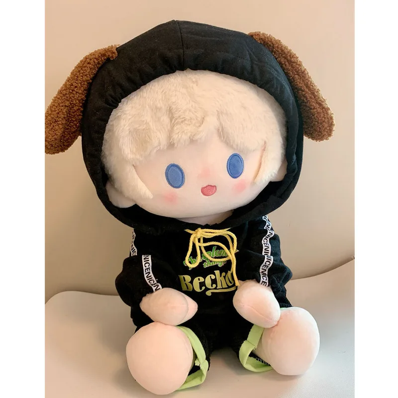 

Подходит для детской одежды размером 40 см. В наличии. Осенне-зимний комплект: худи и брюки. Хороший подарок для хлопковой куклы высотой 40 сантиметров. Неуказанный автор