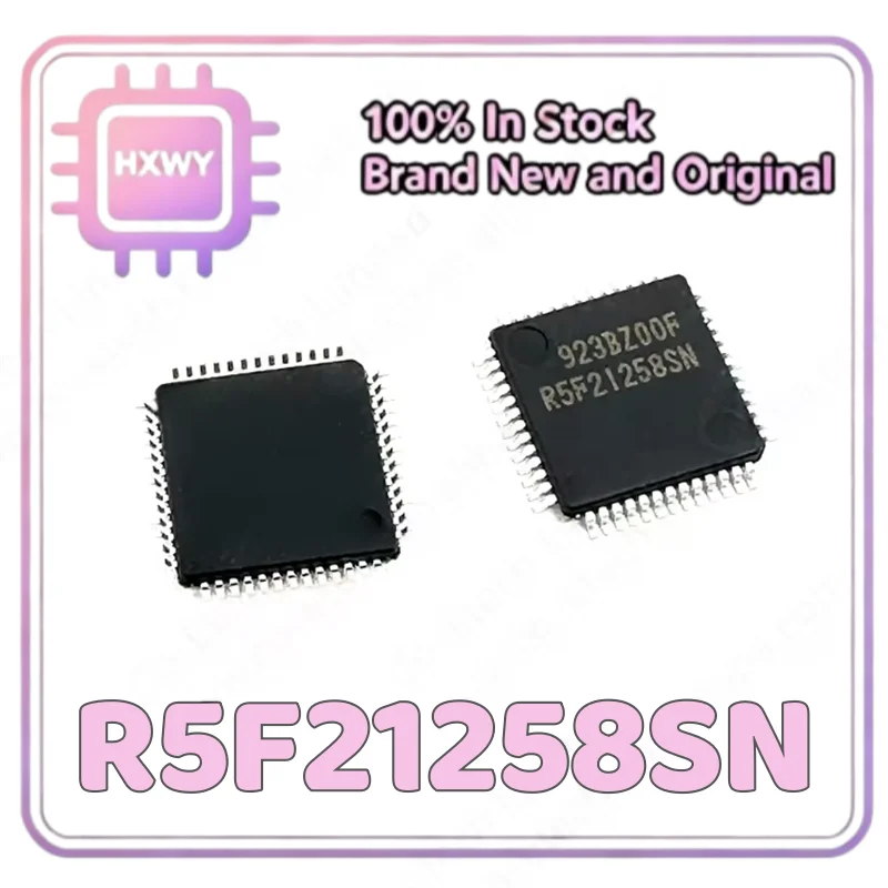 (2/10 Pieces) R5F21258SN R5F21258 LQFP52 Renesas 16-bit Single Chip Microcomputer Factory Wholesale Cheap IC Chip Fast Shipping