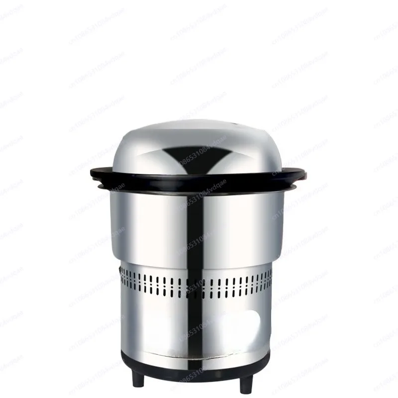 Split electric hot pot, electric steamer multi-purpose pot, household multi-functional electric cooking pot