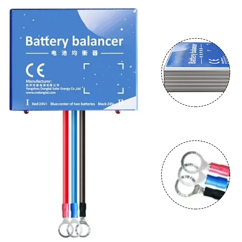 Solar Balancer Battery Equalizer Keep Voltage Balance Battery Balancer Battery Equalizer Battery Protector 24V Balancer