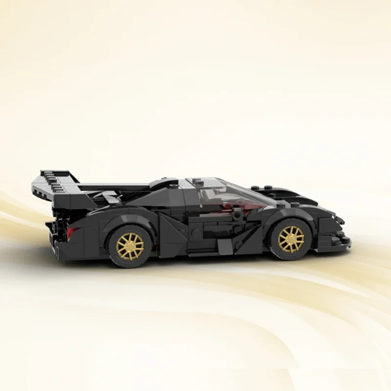 Speed Champion Model MOC Building Bricks Emozione Top Tier Sports Car Modular Technolog Assemble Children Suit Toy Gift Holiday