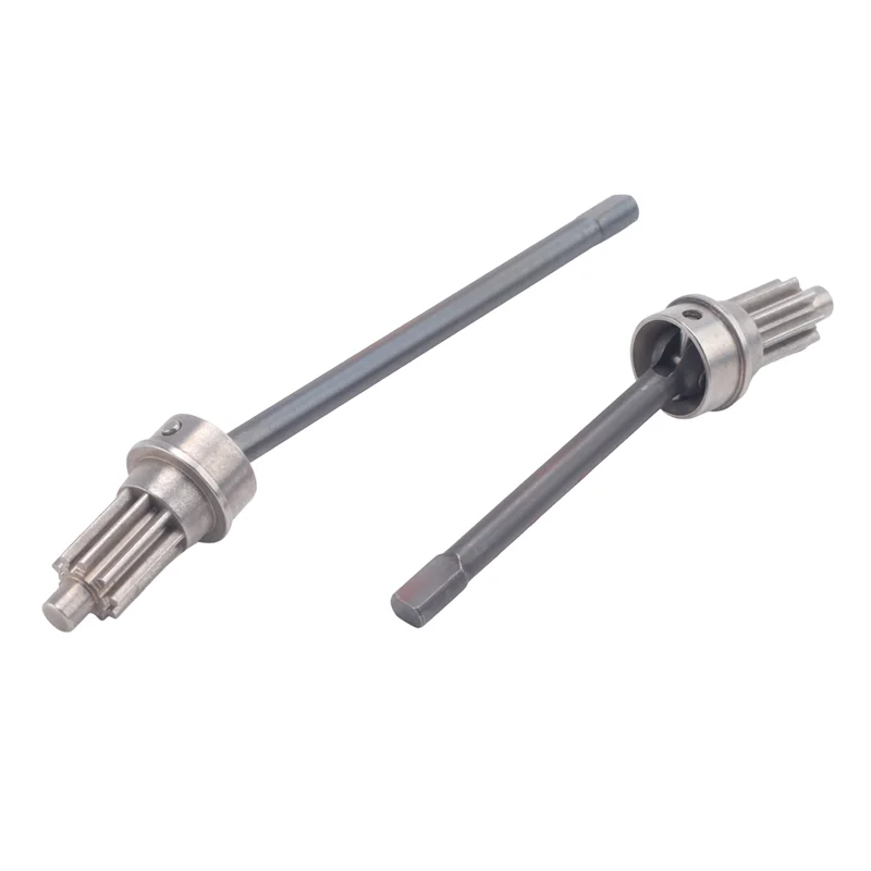 BEDW-2Pcs Steel Front Axle CVD Drive Shaft For 1/10 RC Crawler TRAXXAS TRX4 TRX-4 TRX6 Upgrade Parts Accessories
