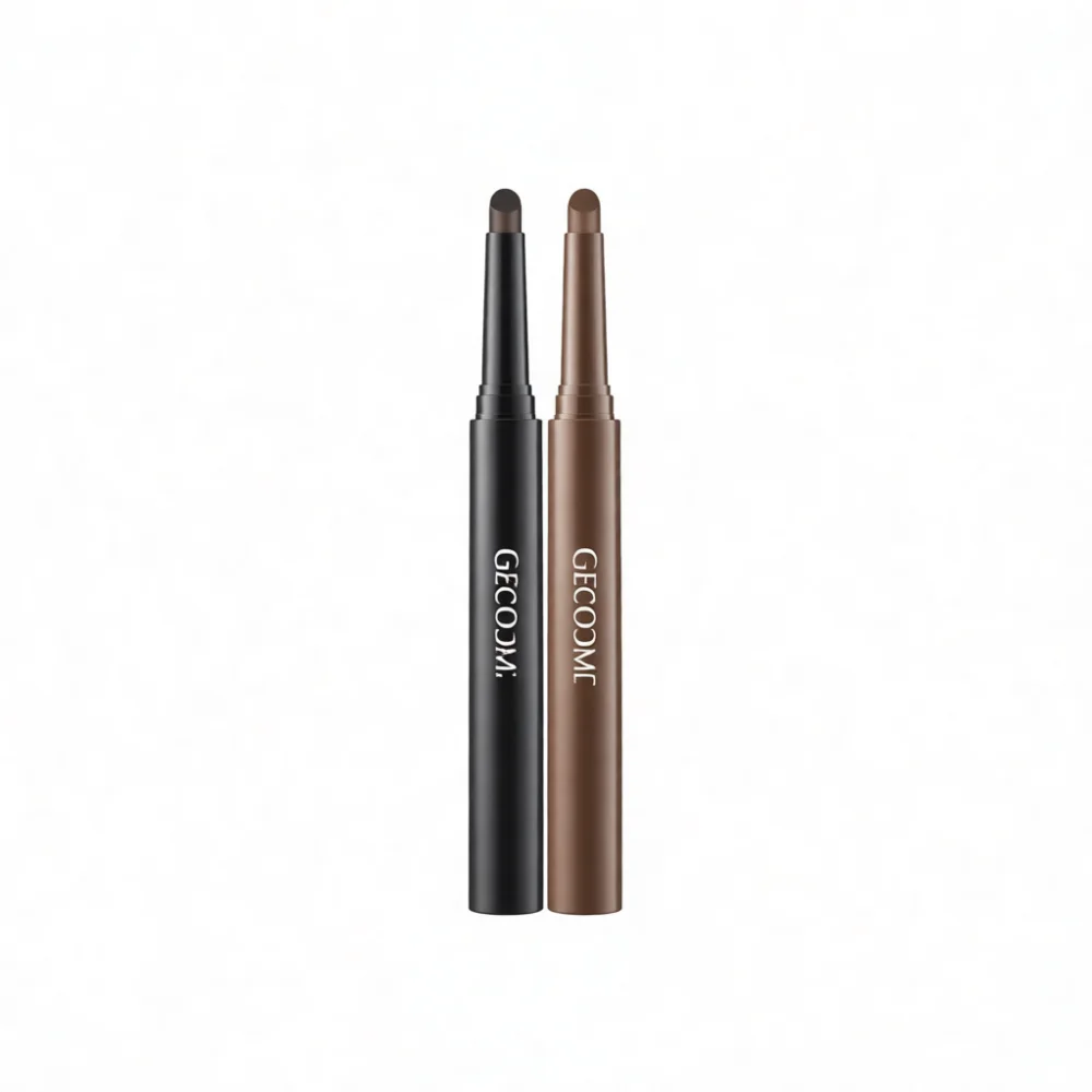 Three Color Gradient Eyeshadow Stick Shimmer Long Lasting Waterproof Eye Shadow Pencil Beginner Friendly Beauty Makeup Product