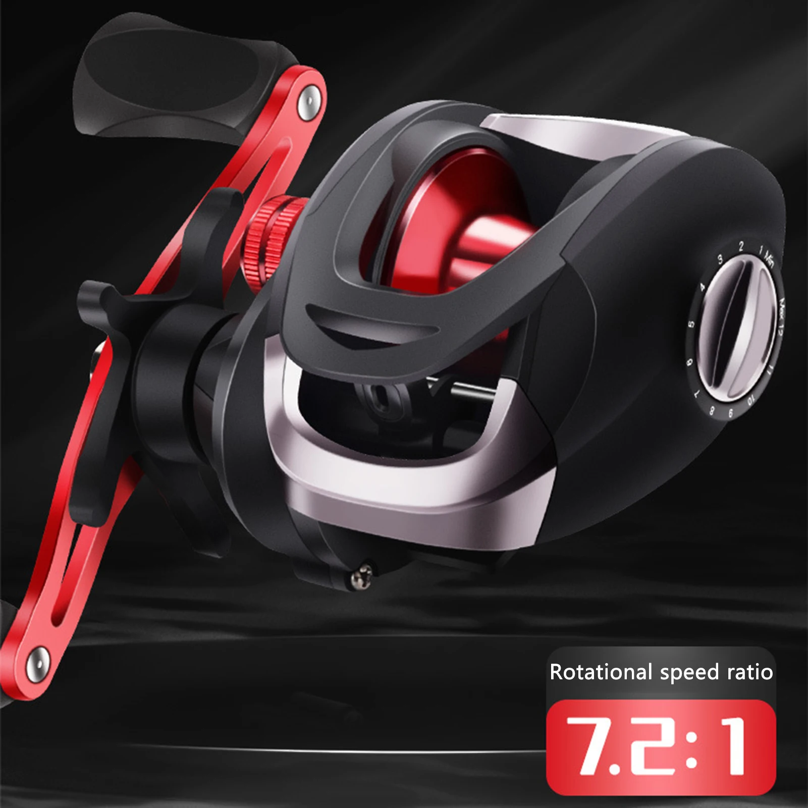 Haodun Road Yashui Dropper Wholesale Long-distance Anti-frying Line Fishing Reel Fishing Reel Micromaterial HD MC889