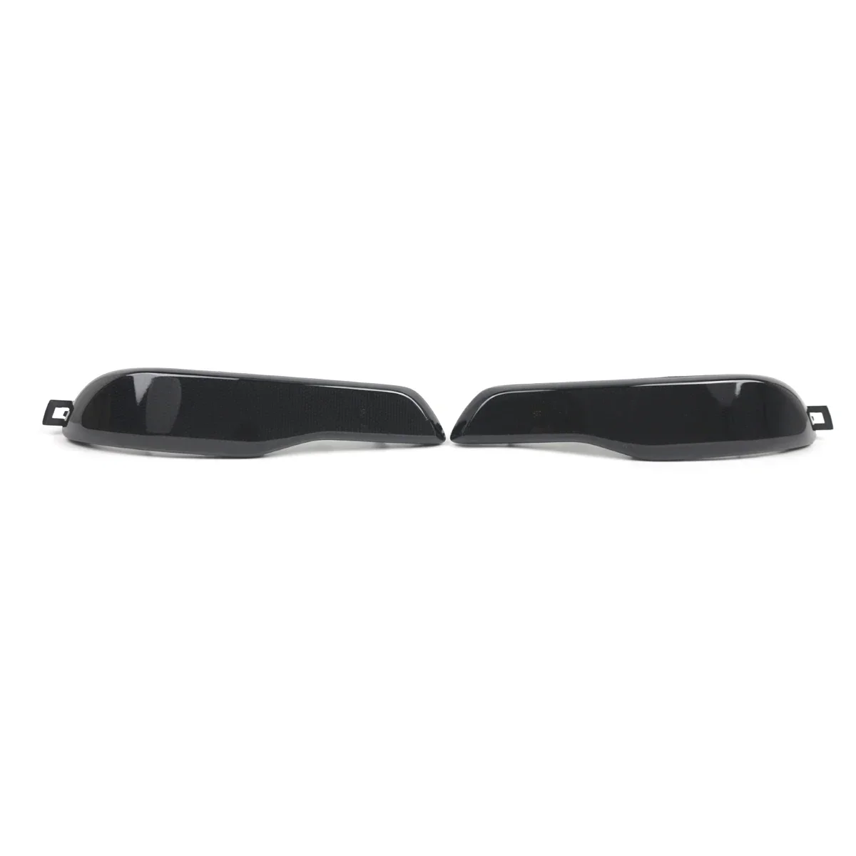 68105144AC 68105145ACFor Jeep Cherokee 2014-18 Piar New Smoke Black Rear Bumper Reflector Tail Light Bars Brake Parking Warning
