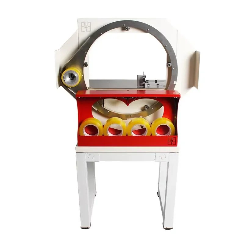 Automatic Adhesive Tape Strapping Machine Carton Bundling Taping Equipment Machine