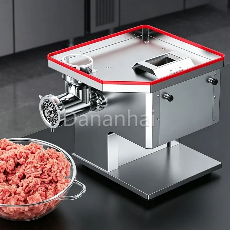 Commercial Electric Meat Grinder Household Desktop Cutter 2026 New Model for Kitchen Processing
