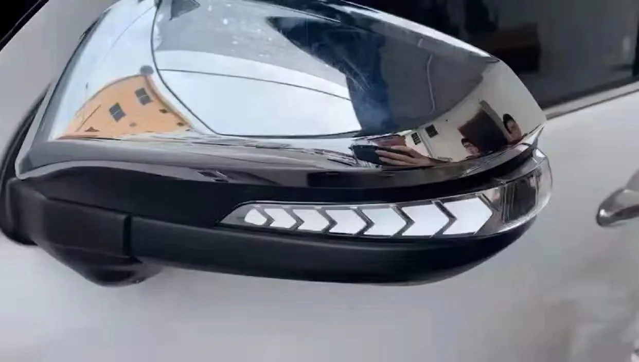 For TOYOTA HILUX GR VIGO REVO Car Rearview Mirror LED Streamer Turn Signal Daytime Running Light Side Mirror Blinker Accessory detail image 5
