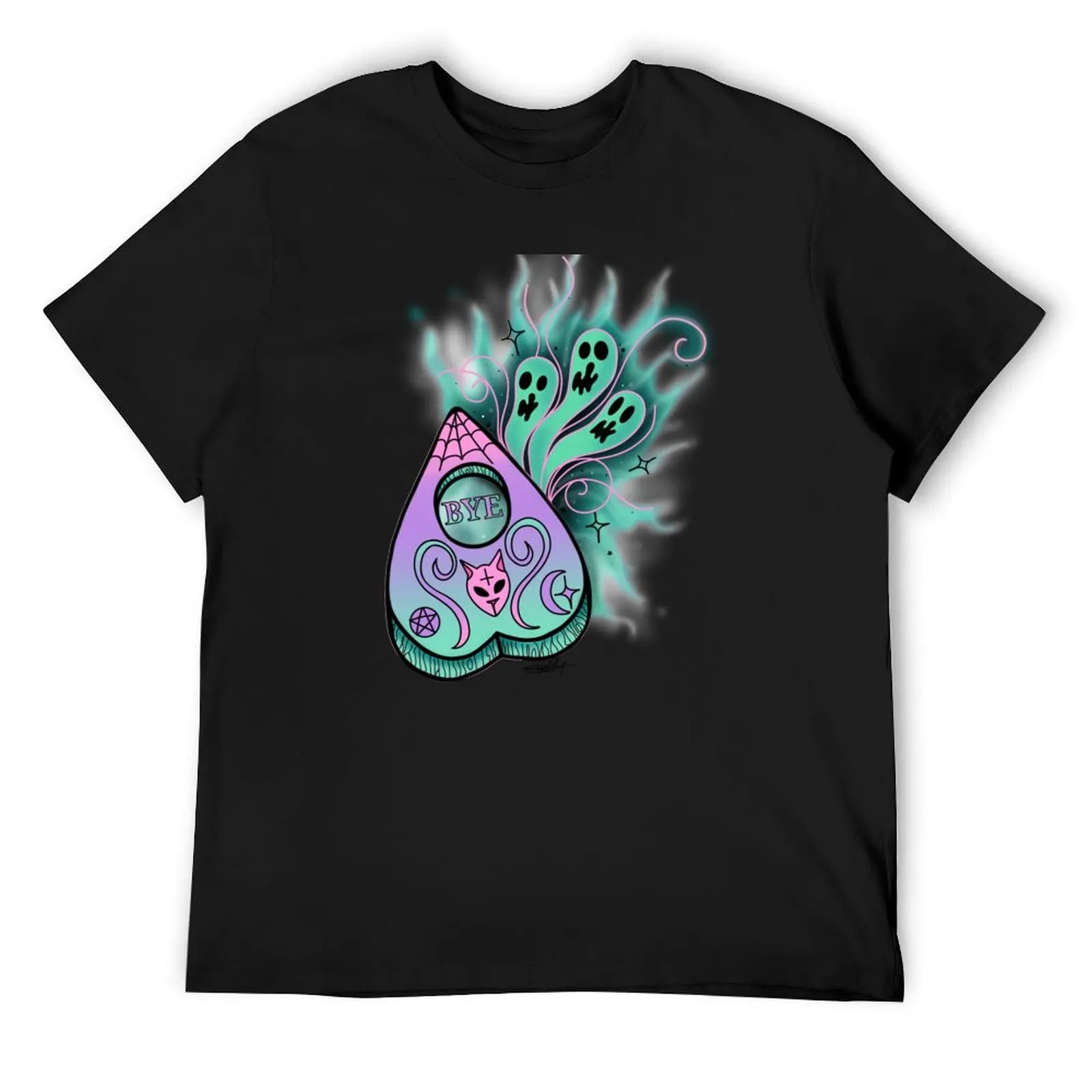 Pastel ouija planchette T-Shirt sweat oversizeds shirts graphic tee tees men clothes