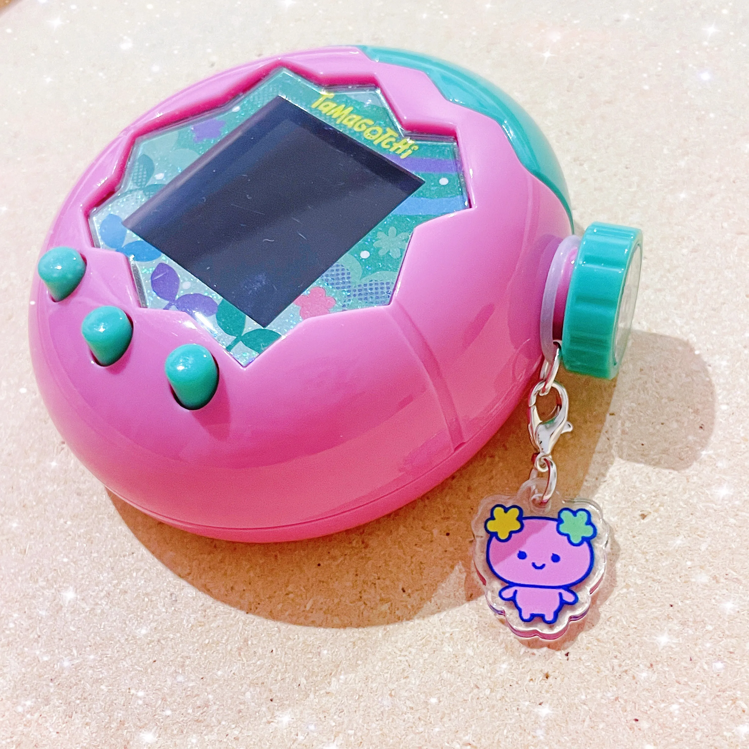 Tamagotchi Paradise Character Acrylic Pendant Trendy Blind Box Toy Land Ocean Sky Design Collectible Accessories
