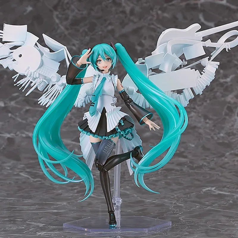 In Stock Max Factory PLAMATEA Original Hatsune Miku Happy 16th Birthday Ver PVC Anime Figures Action Figures Model Toys Gifts