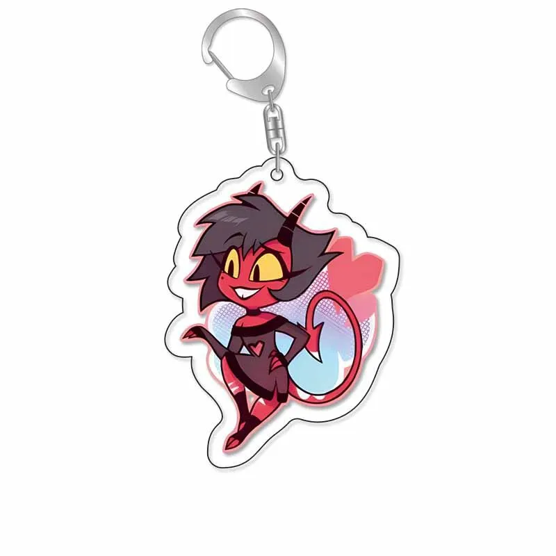 Cute Version Anime Hazbin Hotel Charlie Morningstar Princess Cartoon Acrylic Desk Decoration Figure Display Souvenir Girl Gift