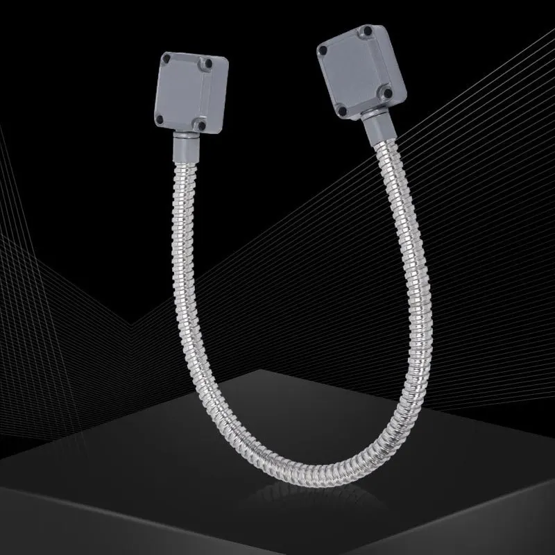 Zincs Alloys Heads 304 Stainless Steel Door Loop Hidden Large Cable Protection Door Loop Cable Protector