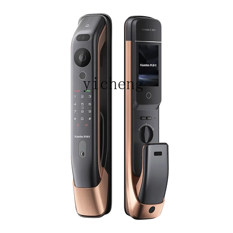 cc29 Smart Door Lock Home Automatic Face Recognition Peephole Viewer Smart Door Lock