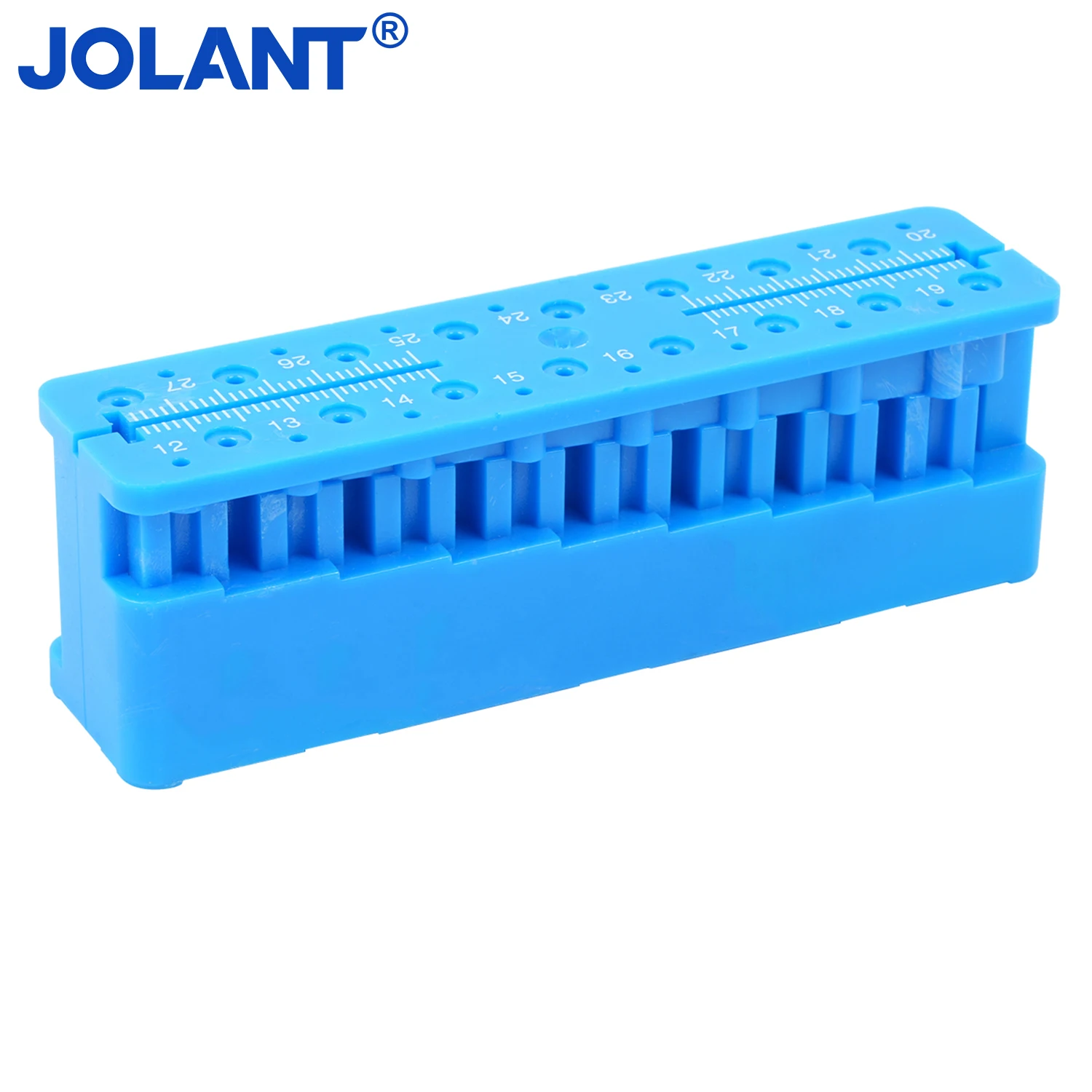 JOLANT Dental Endo Measuring Ruler Autoclavable Plastic Endodontic Block Files Dentist Instrument