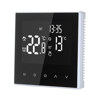 Smart Thermostat Digital Temperature Controller Weekly Circulation Programmable Electric Underfloor Heating with Large LCD
