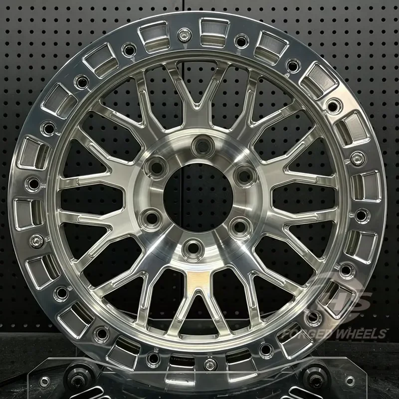 17x9J 18x10J 6x139.7 6x135 SUV Off-road Beadlock Forged Wheels Rims for Ram 1500 2500 Ford Bronco F150 Tacoma Patrol