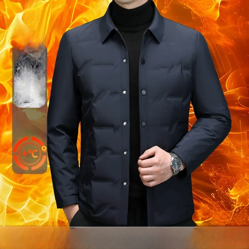 

Мужская легкая пуховая куртка Pierre Cardin: теплая, ветрозащитная, для осени и зимы, новая модная модель для города и активного отдыха