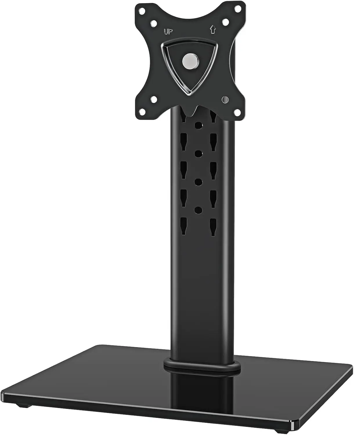 Monitor Stand for Desk, Freestanding Mount for 13-32" Screens up to 17.6 lbs, Adjustable Height & Swivel