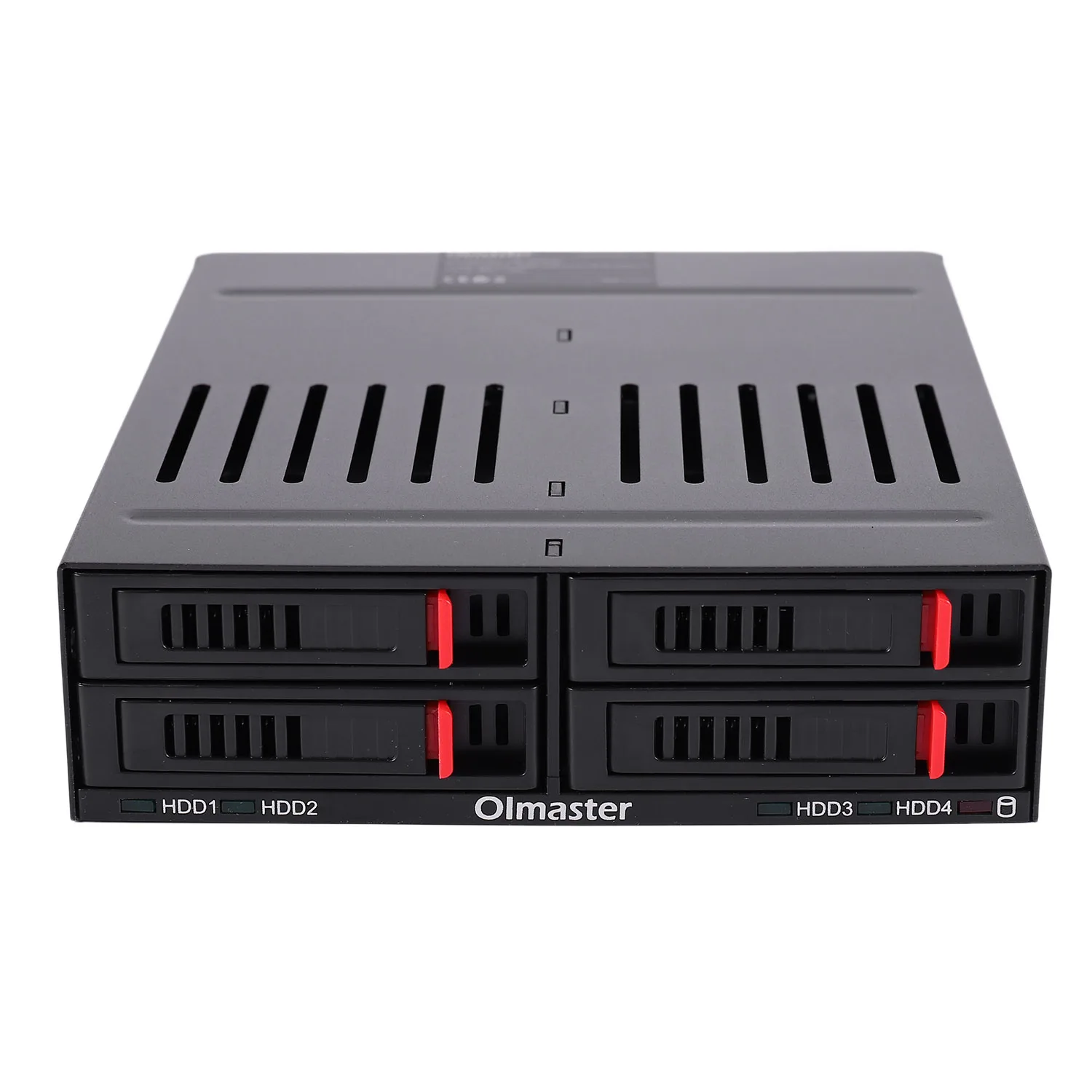 He-2006 4 Slots Sata Internal Rack 2.5 Inch Hard Drive Case Internal Mobile Rack With Led Indicator Built-In Fan